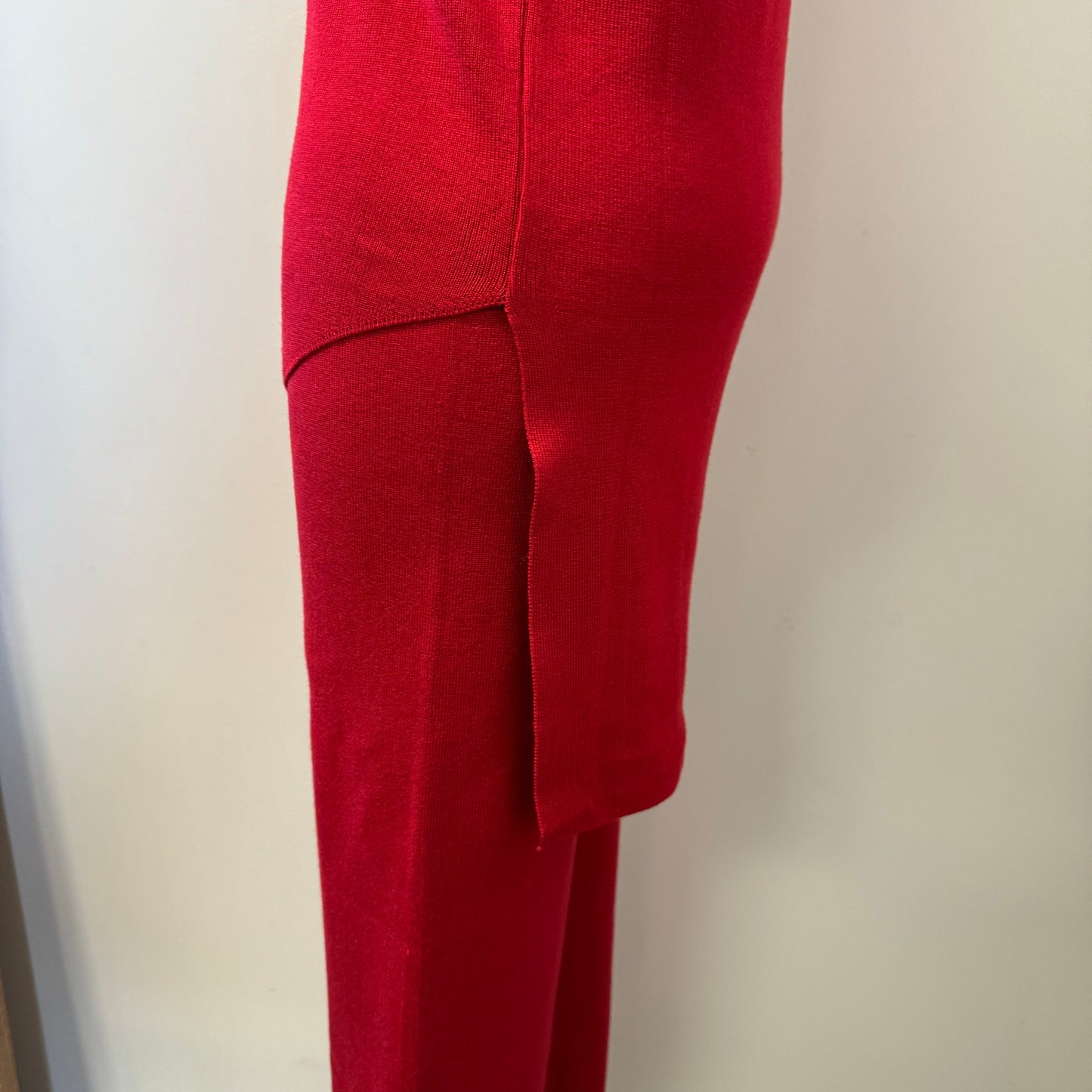 Lala Sweater Pant Set-Red