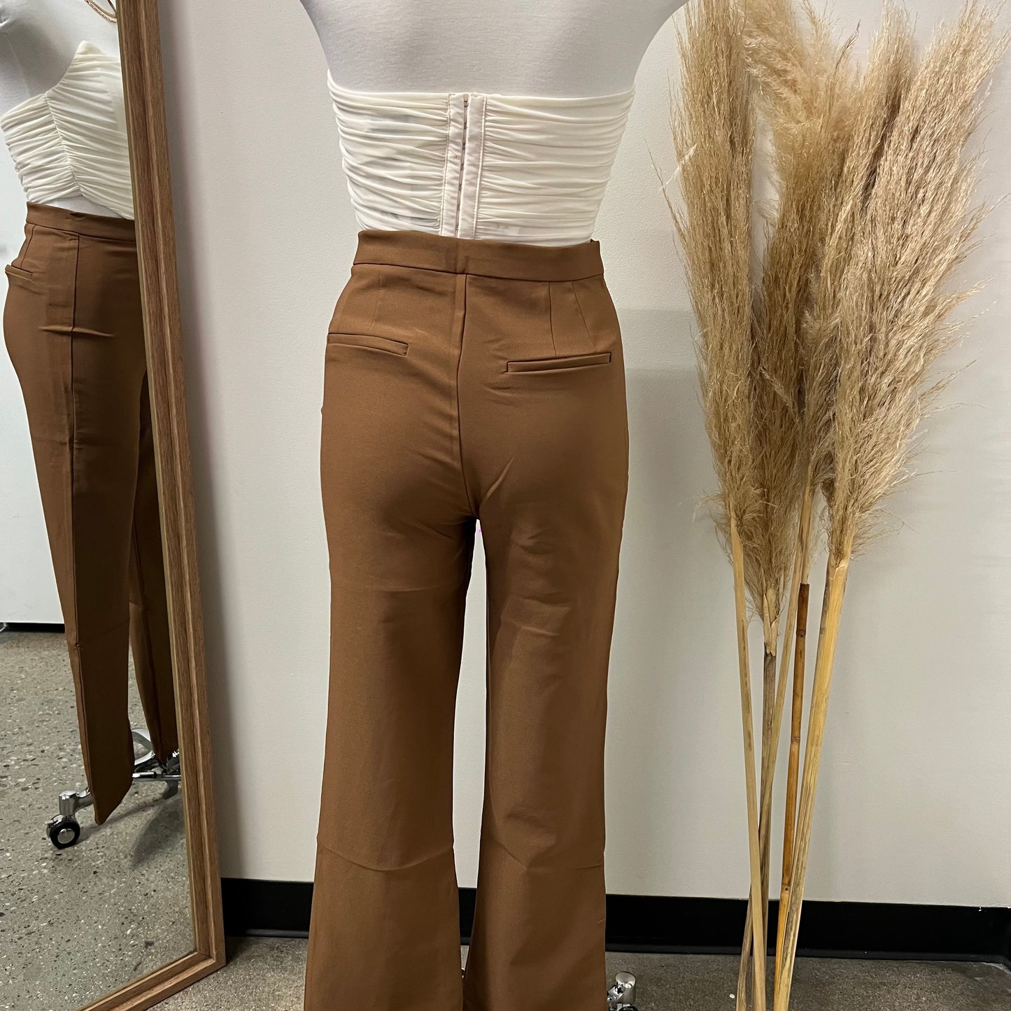 Formal Pants-Brown