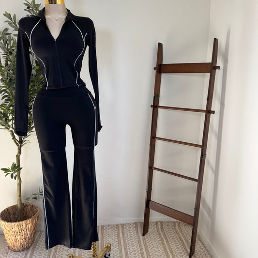 Flare  Pants - Black