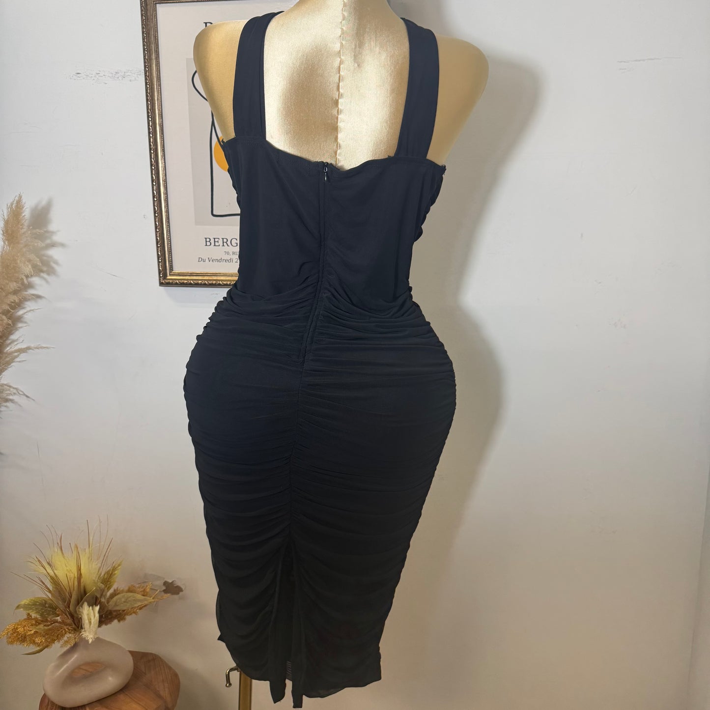 Inara Plus size Dress-Black
