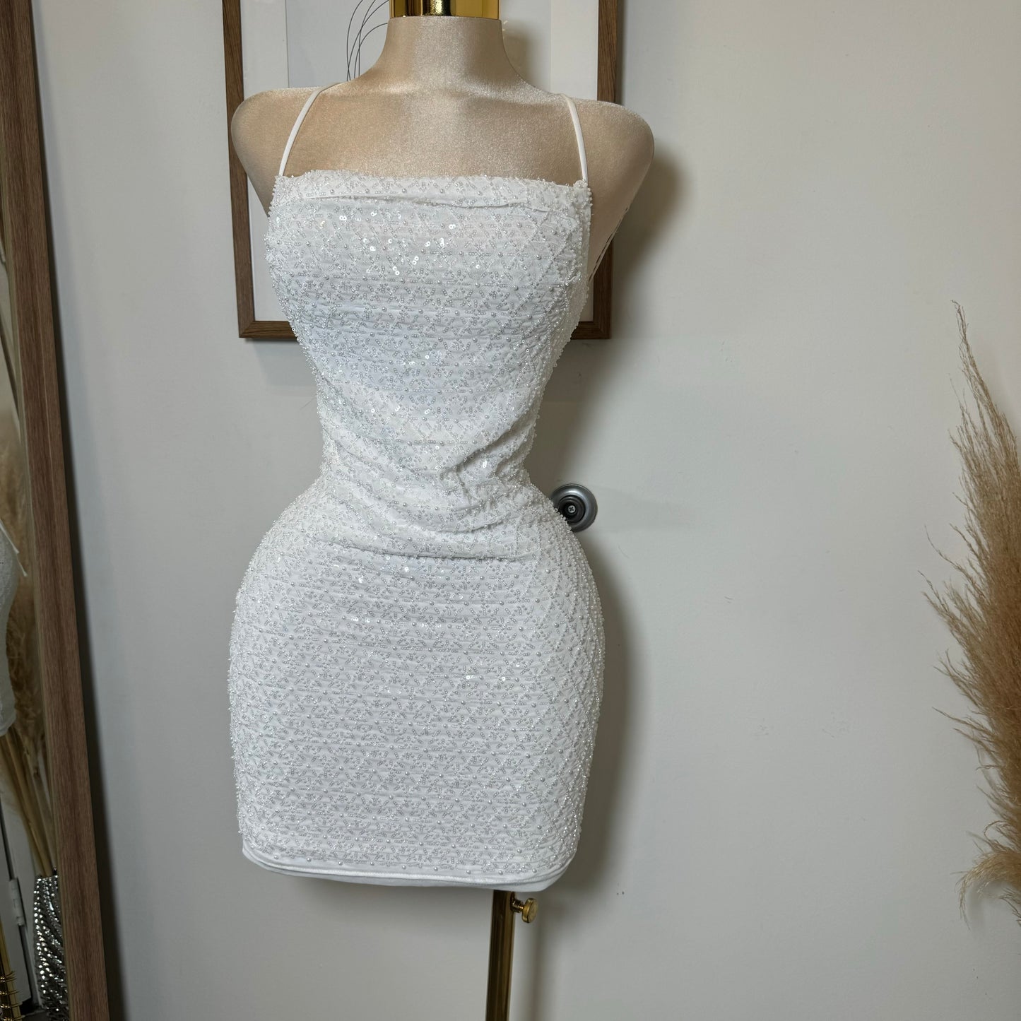 Birthday girl Dress-White