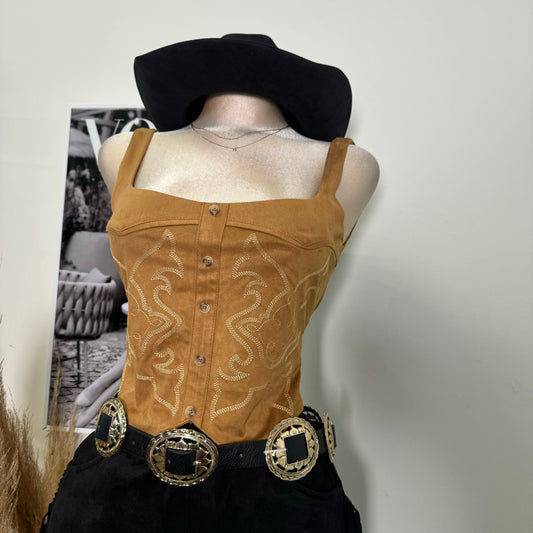 La chona Corset-Tan