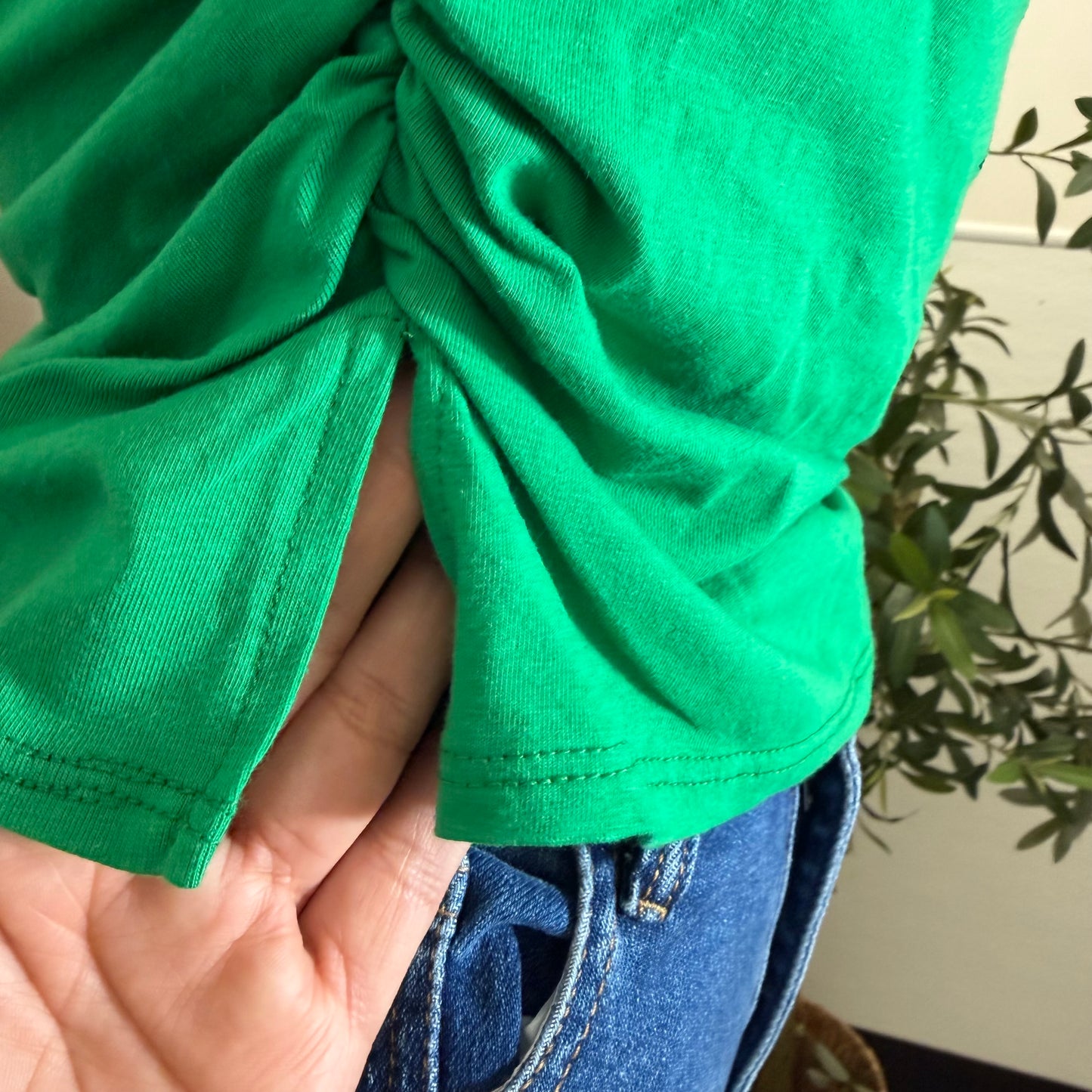 Tube Mexico Strapless Top-Green