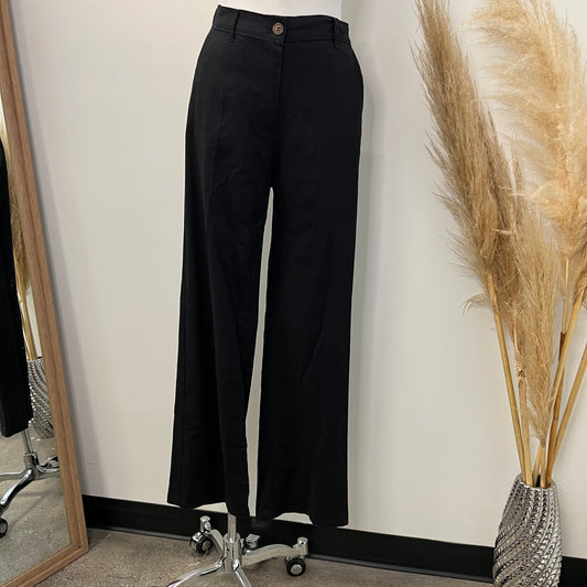 Linen Pants -Black