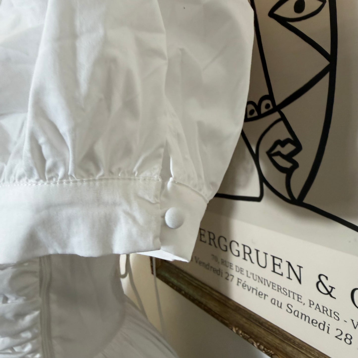Fairly White Mini Dress-White