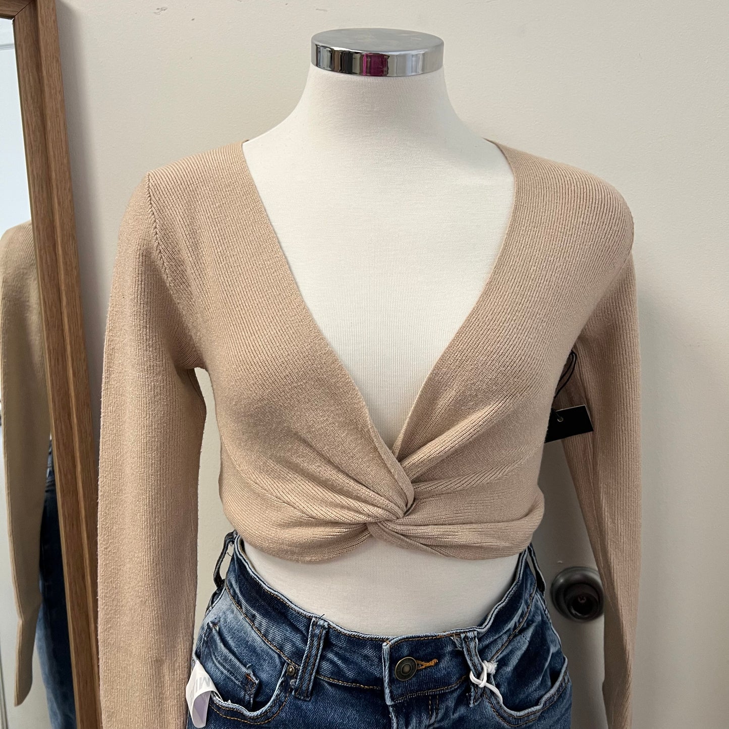 Lizbeth Top-Taupe