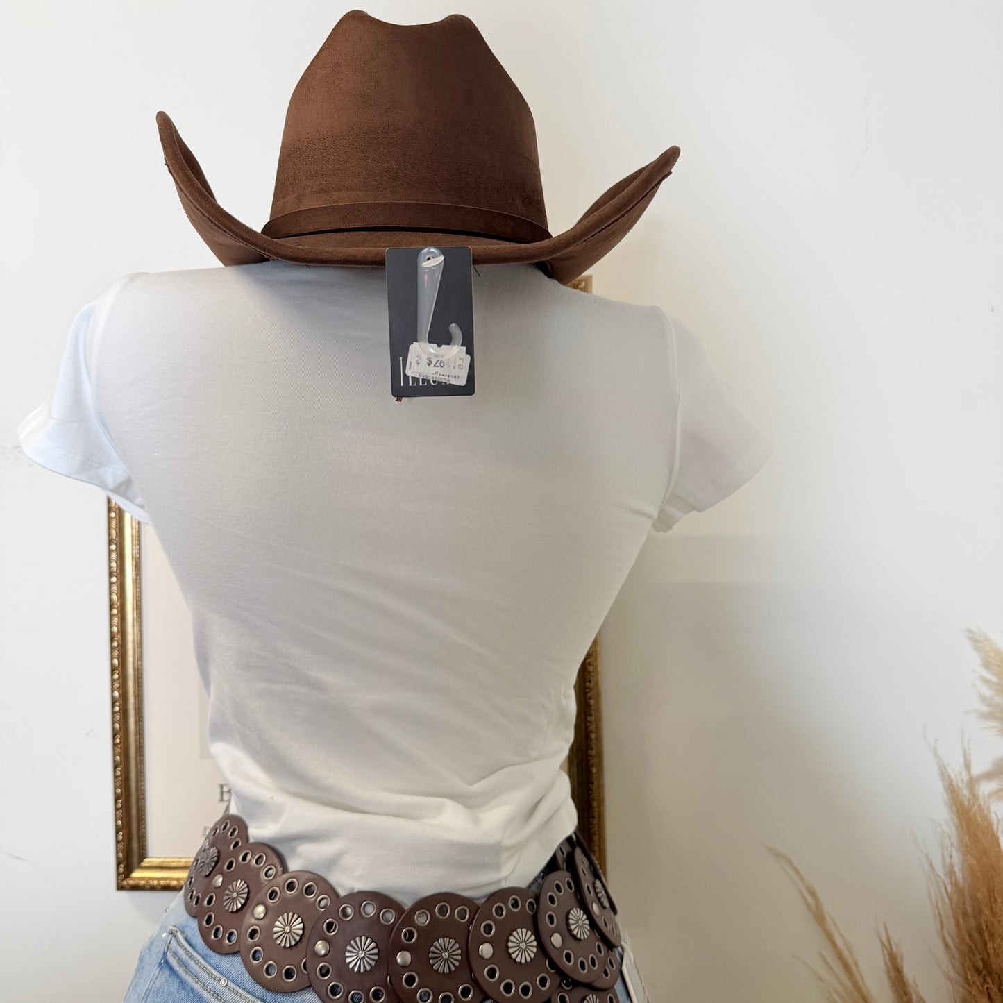 Rodeo Drive Baby Tee-Ivory