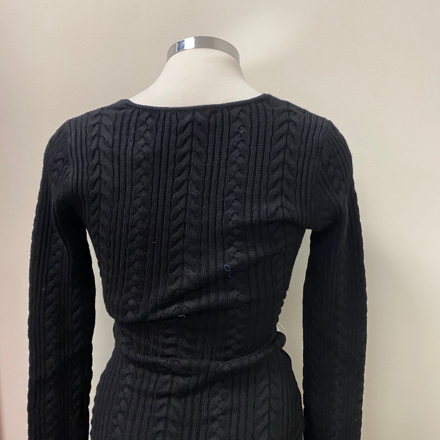 Amili Sweater Dress-Black