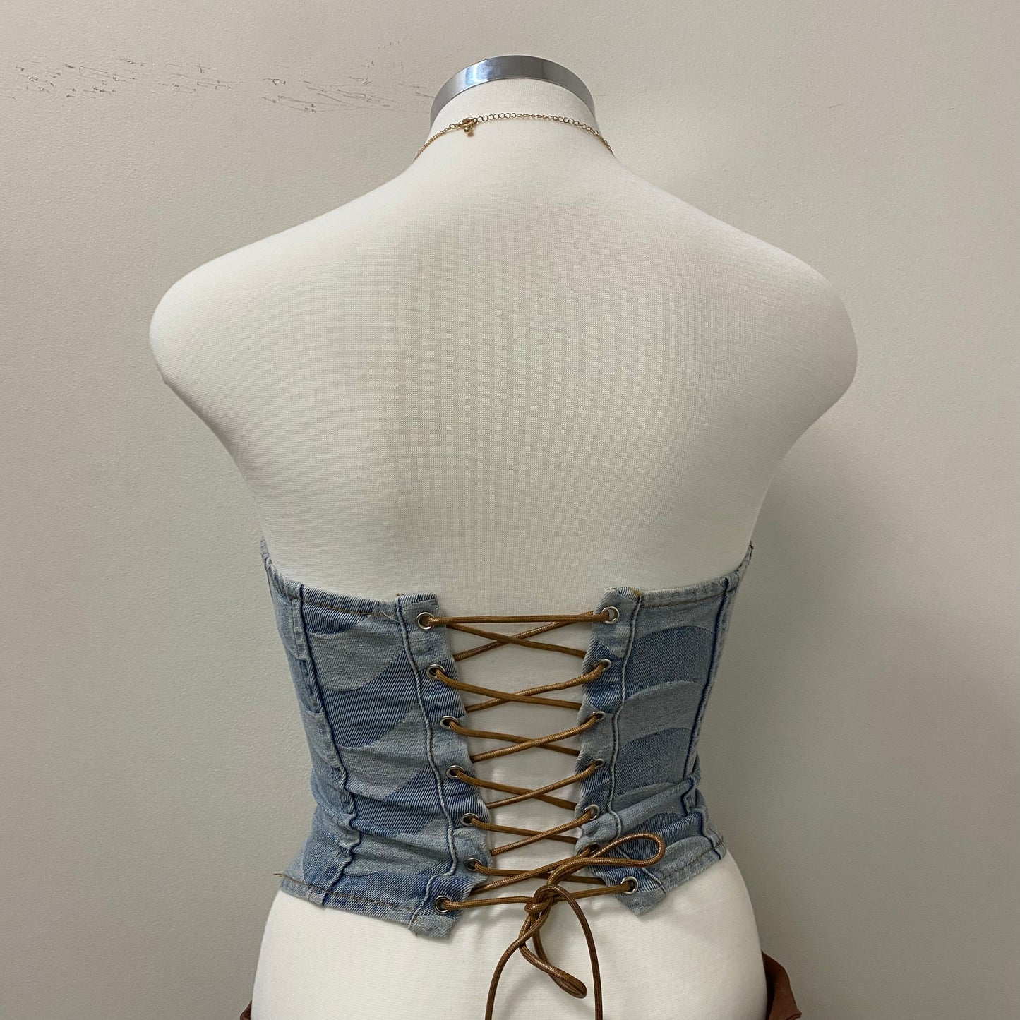 Aamari Denim Corset-Denim