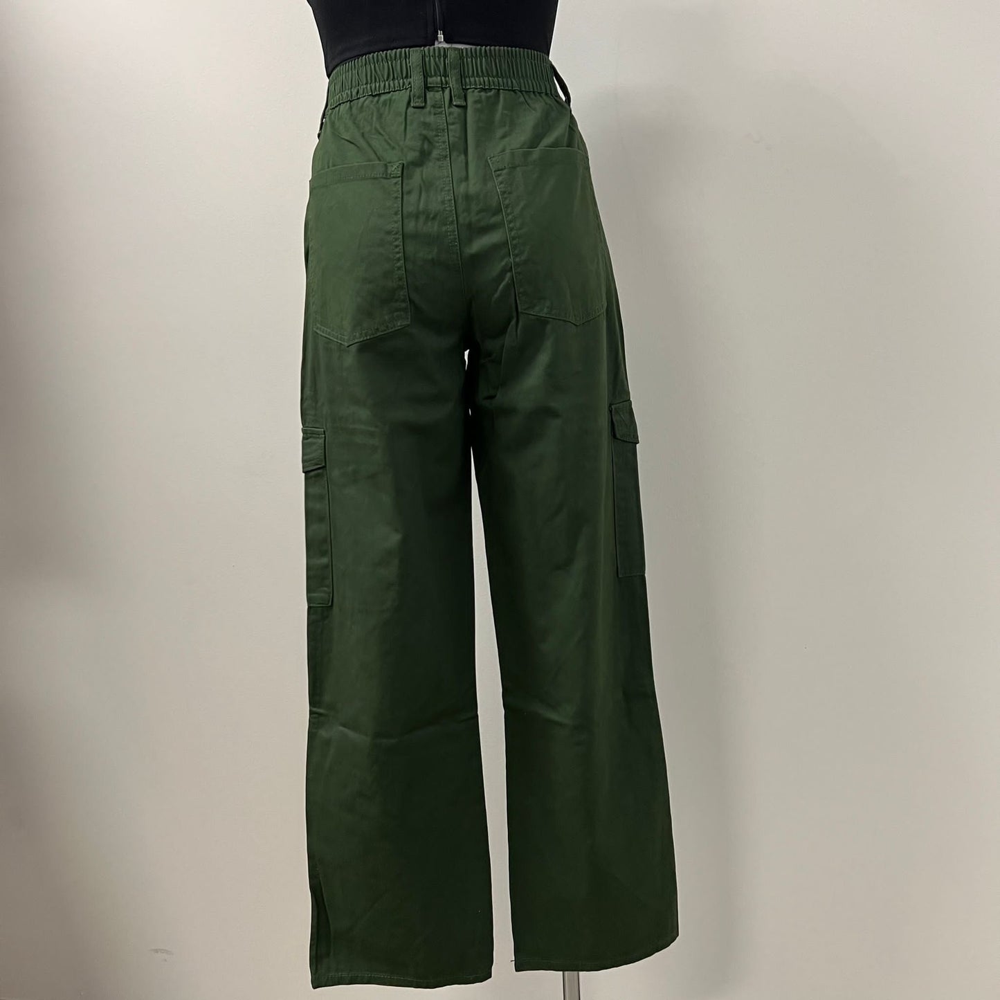 Keira Cargo Pant -Hunter Green