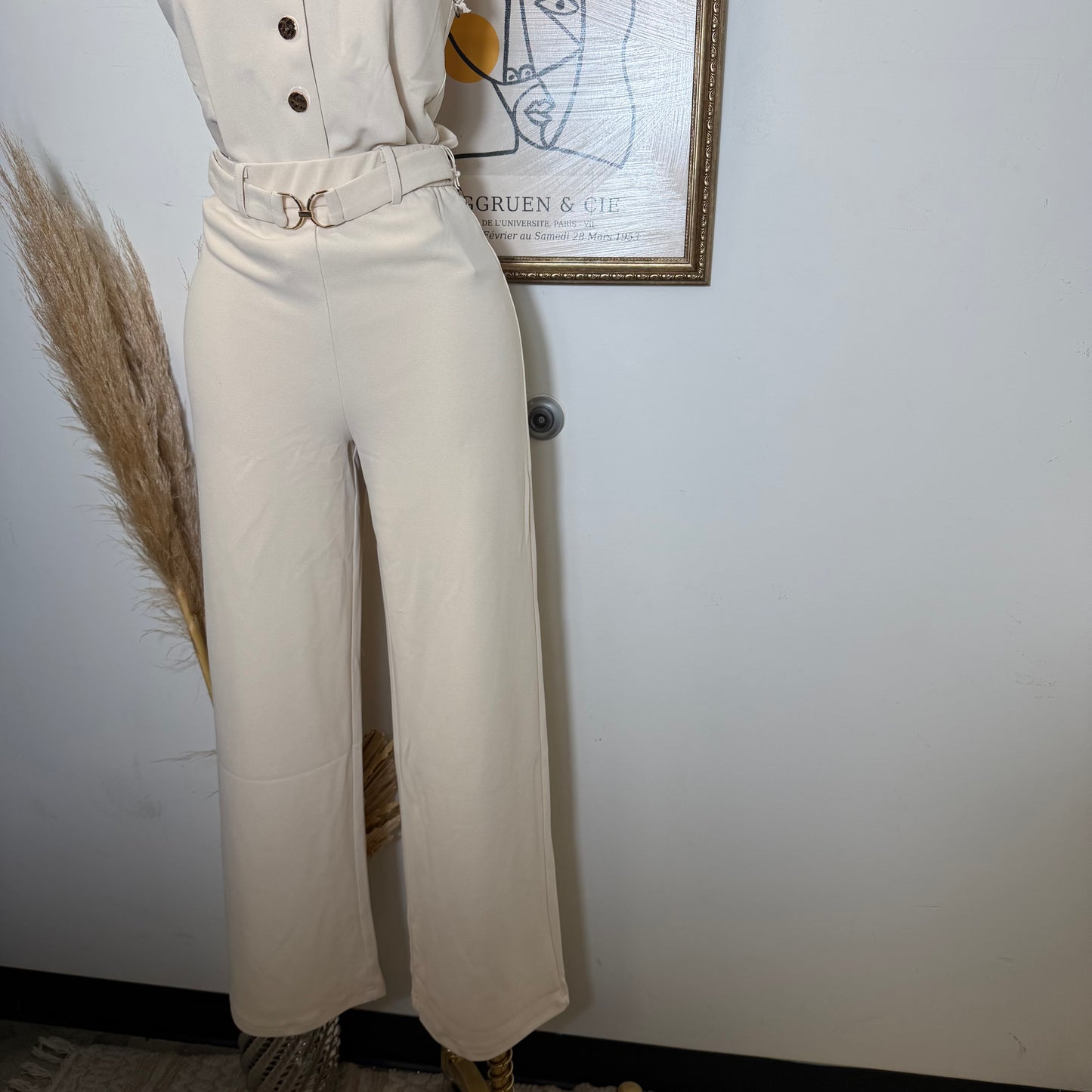 xio Pant set-Sand