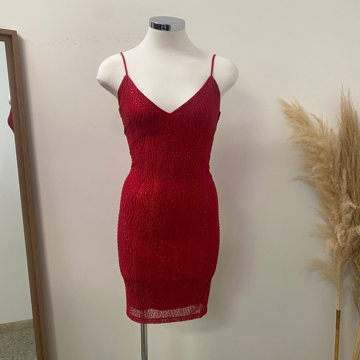 Karol Dress-Red