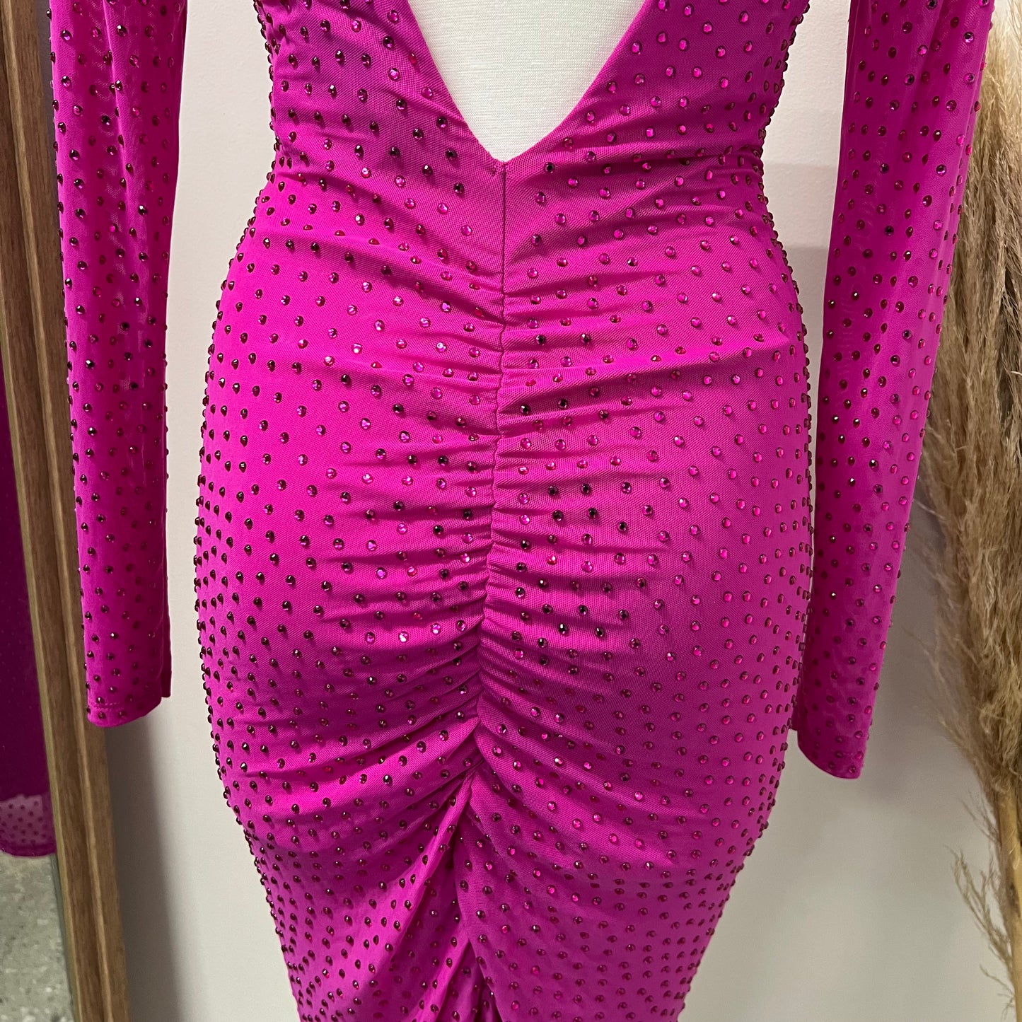 Zimora Dress-Magenta