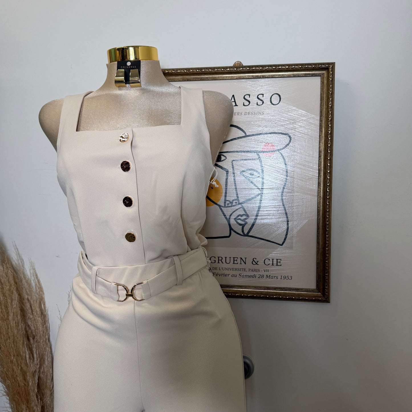 xio Pant set-Sand