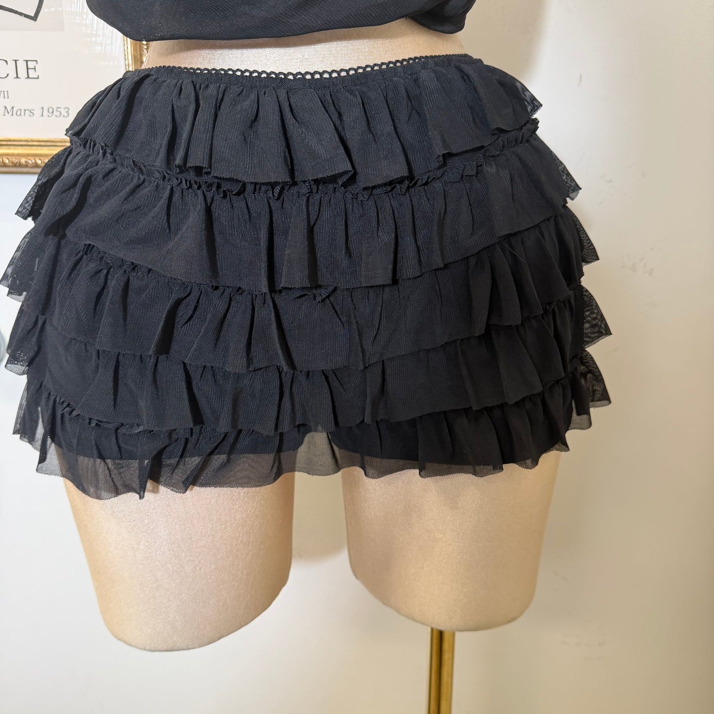 Halter Top And Short Set-Black