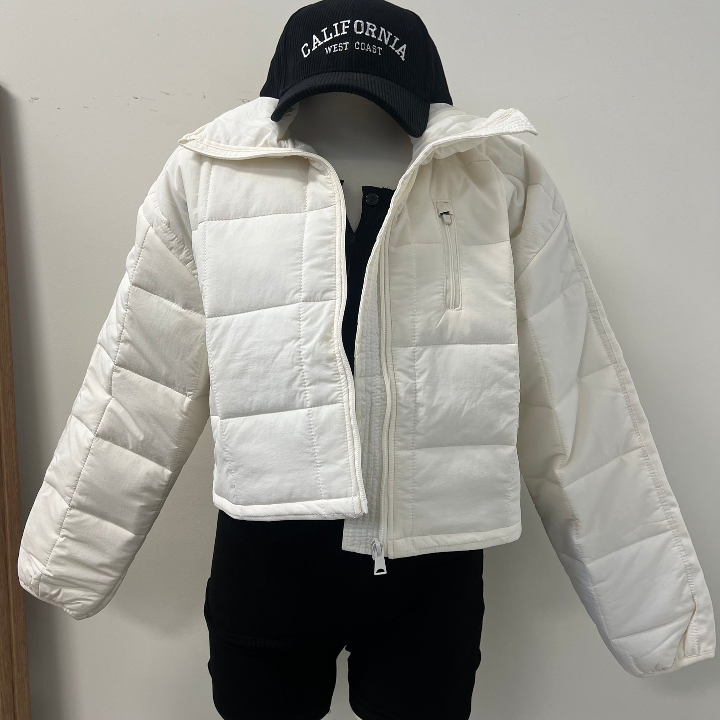 Gina Puff Jacket -White