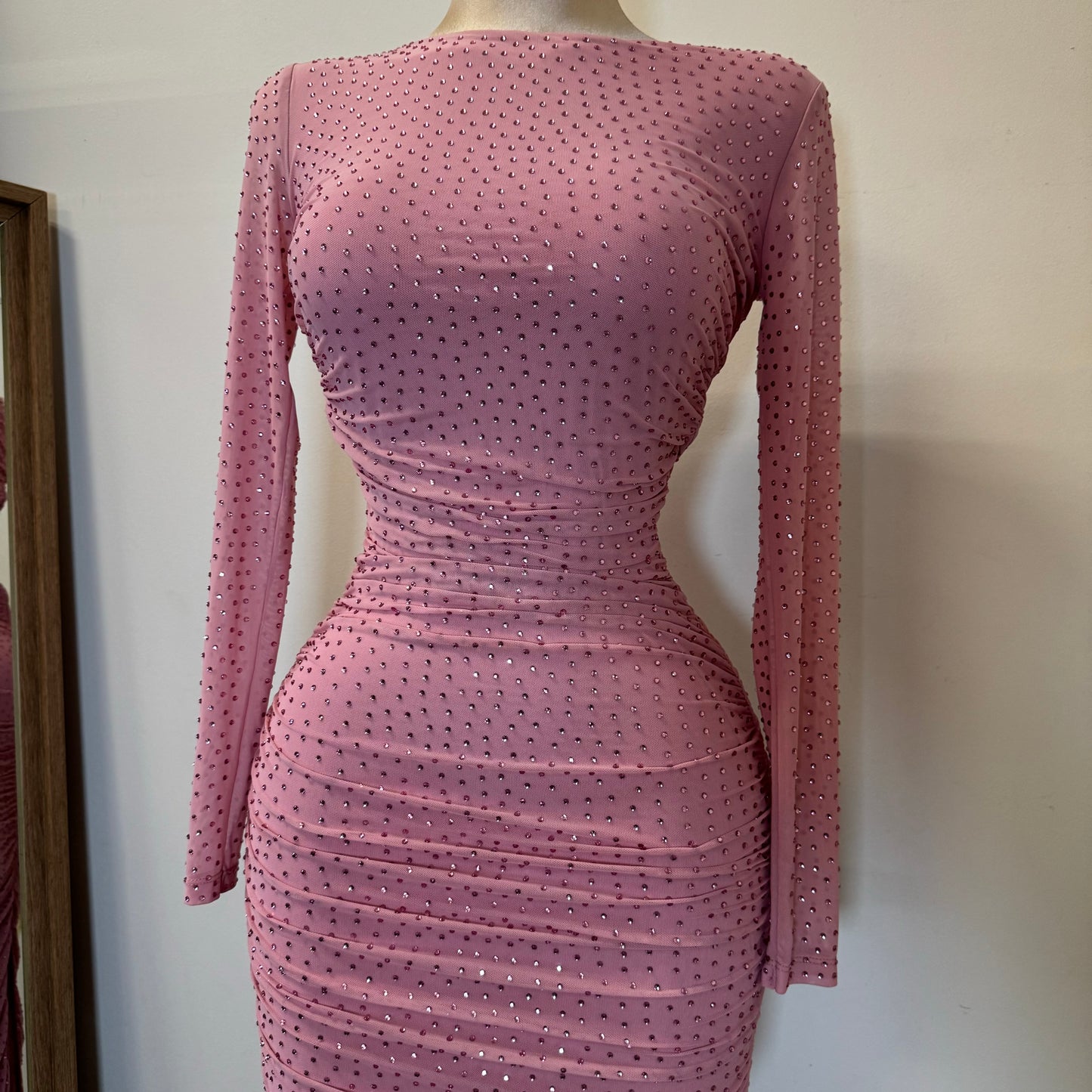 La Diabla Dress-Baby Pink