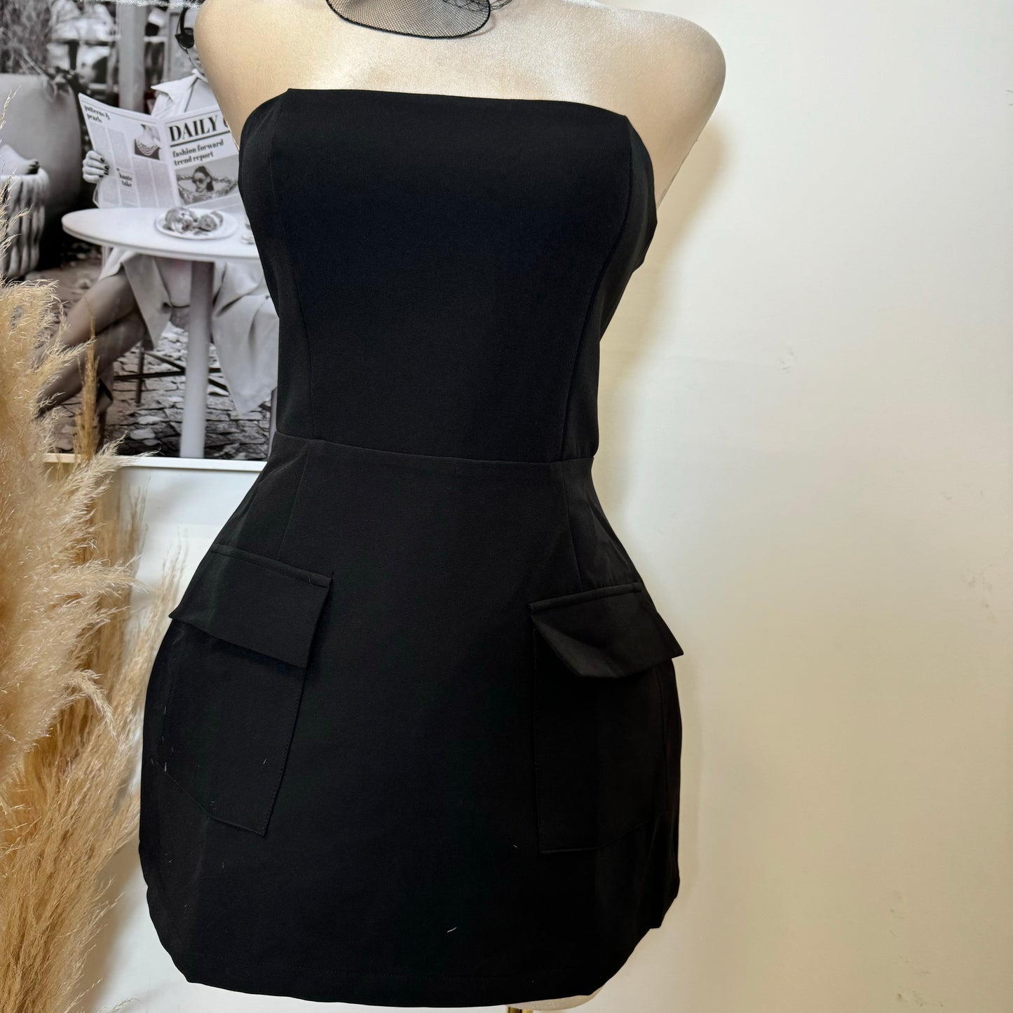 Dream Girl Dress-Black