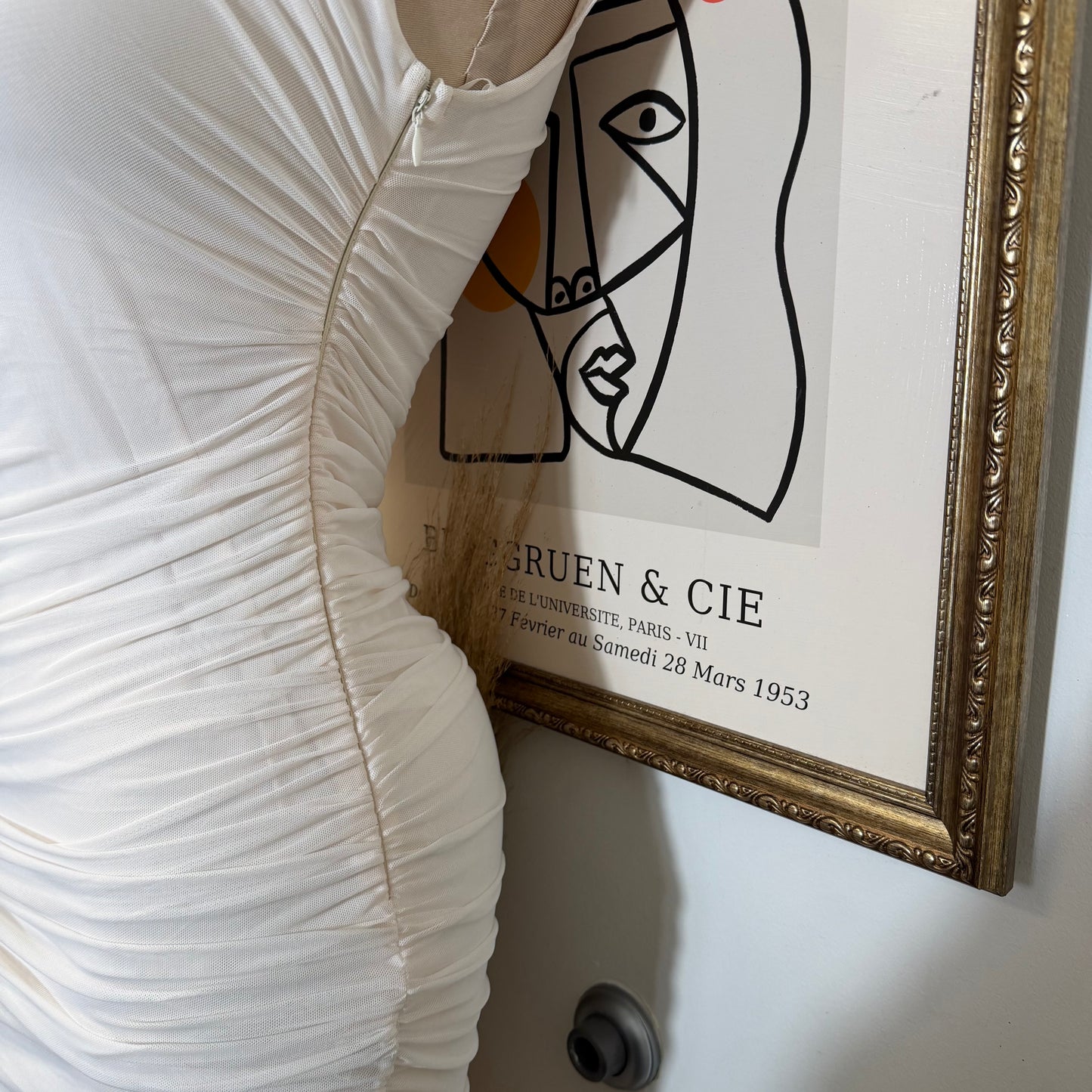 Luxi Dress-Ivory