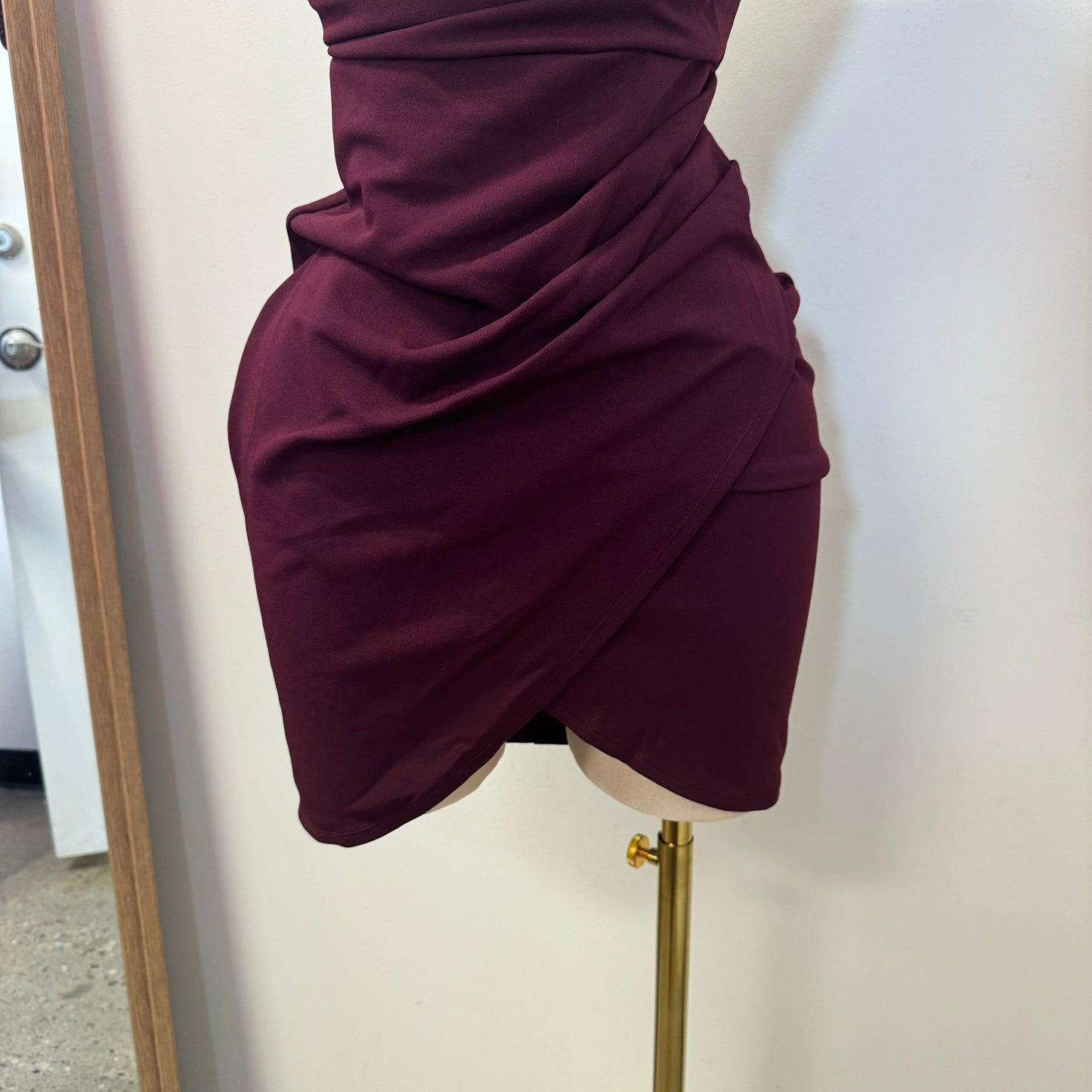 Liséth Dress-Burgundy