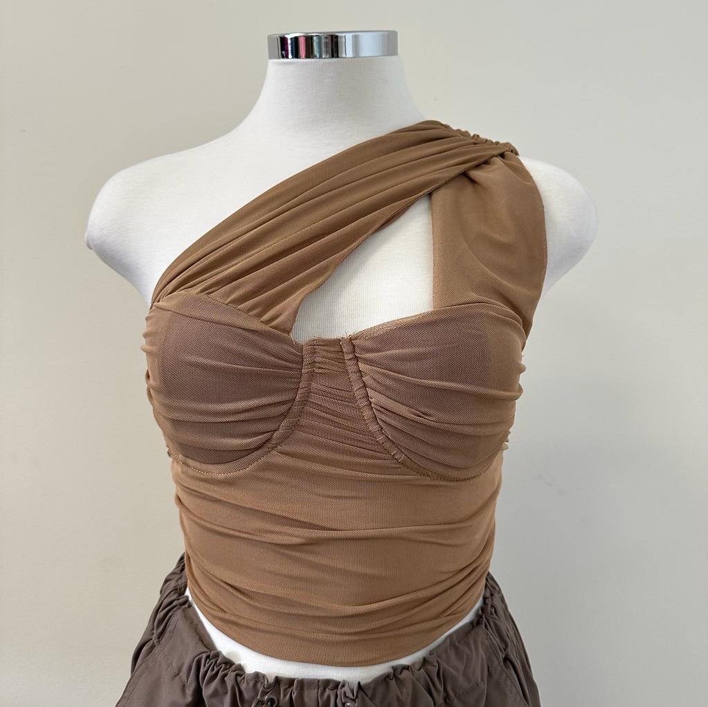 Nany Top- Taupe