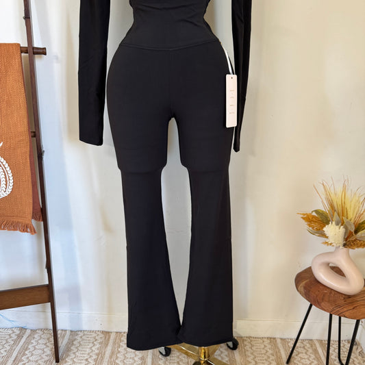 Flare Leggings-Black