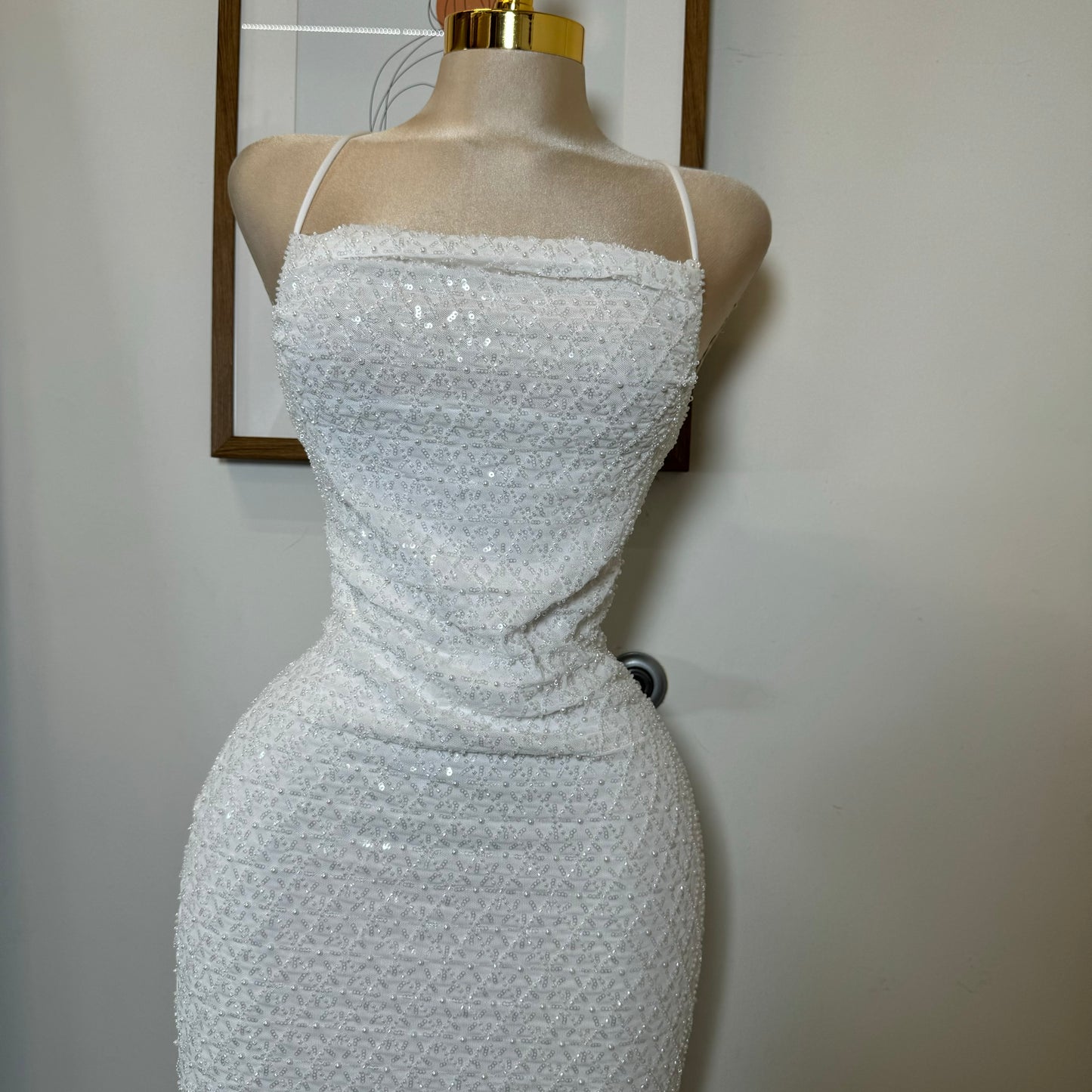 Birthday girl Dress-White