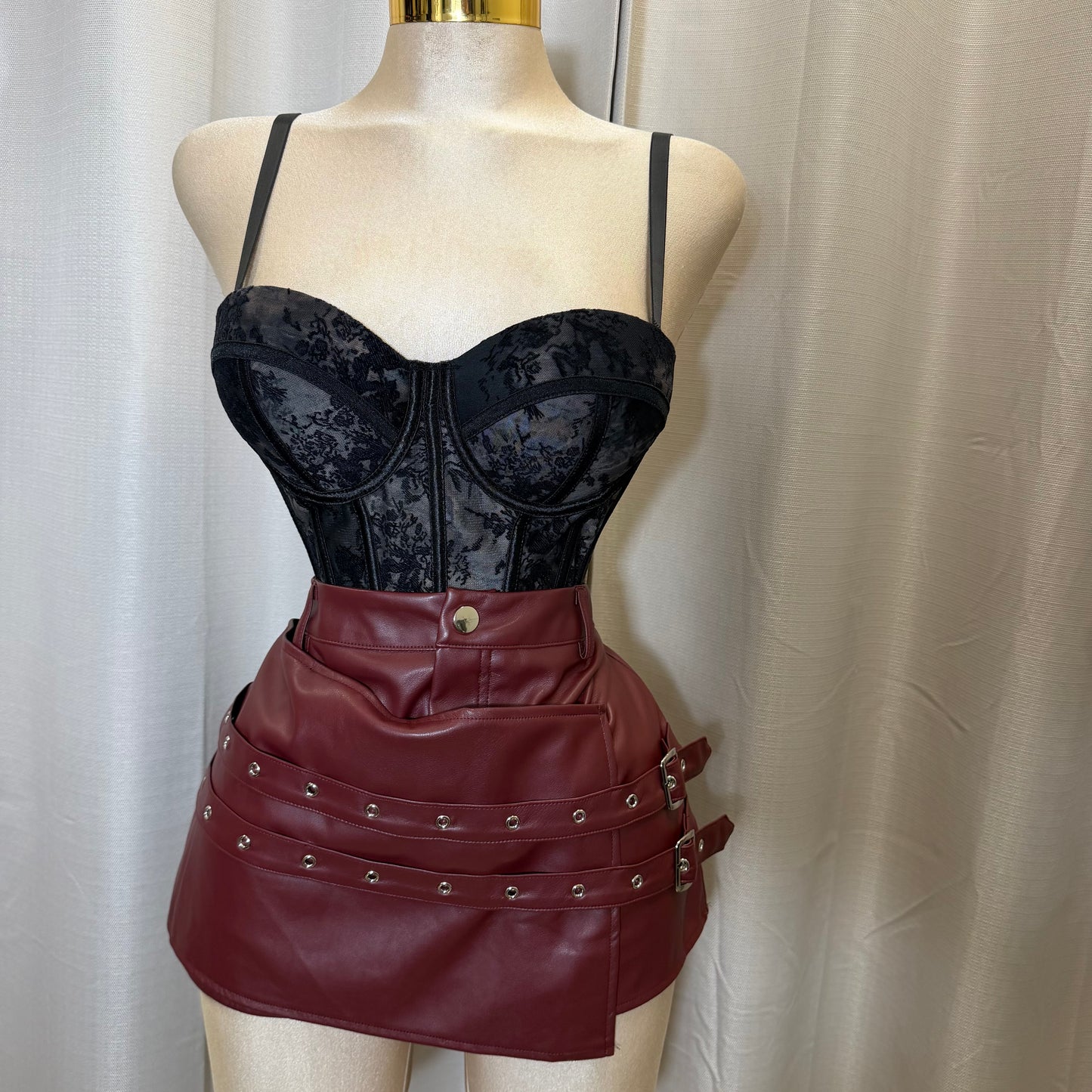 Simple Corset -Black
