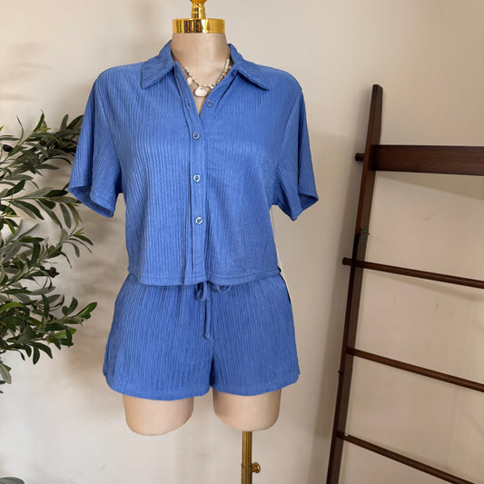 Loxi Short Set-Blue 2