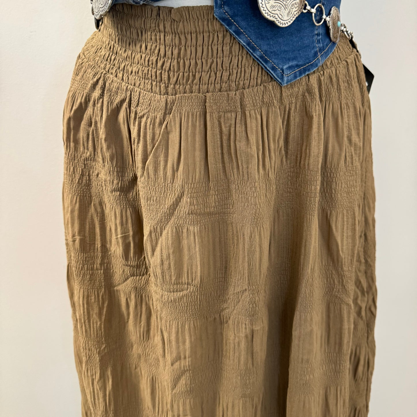 Rodeo Maxi Skirt -Mocha