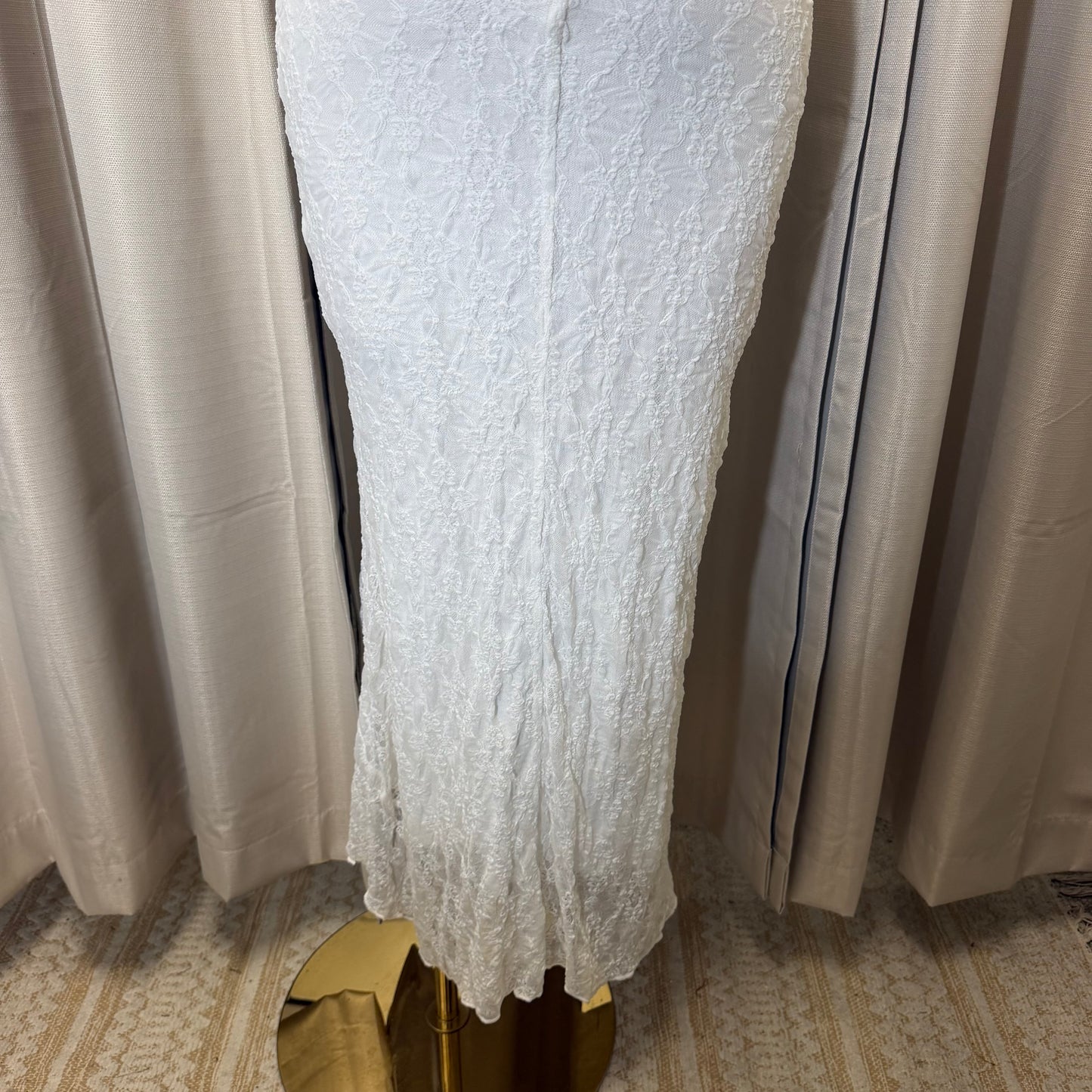 Mismaloya Dress-Lace White