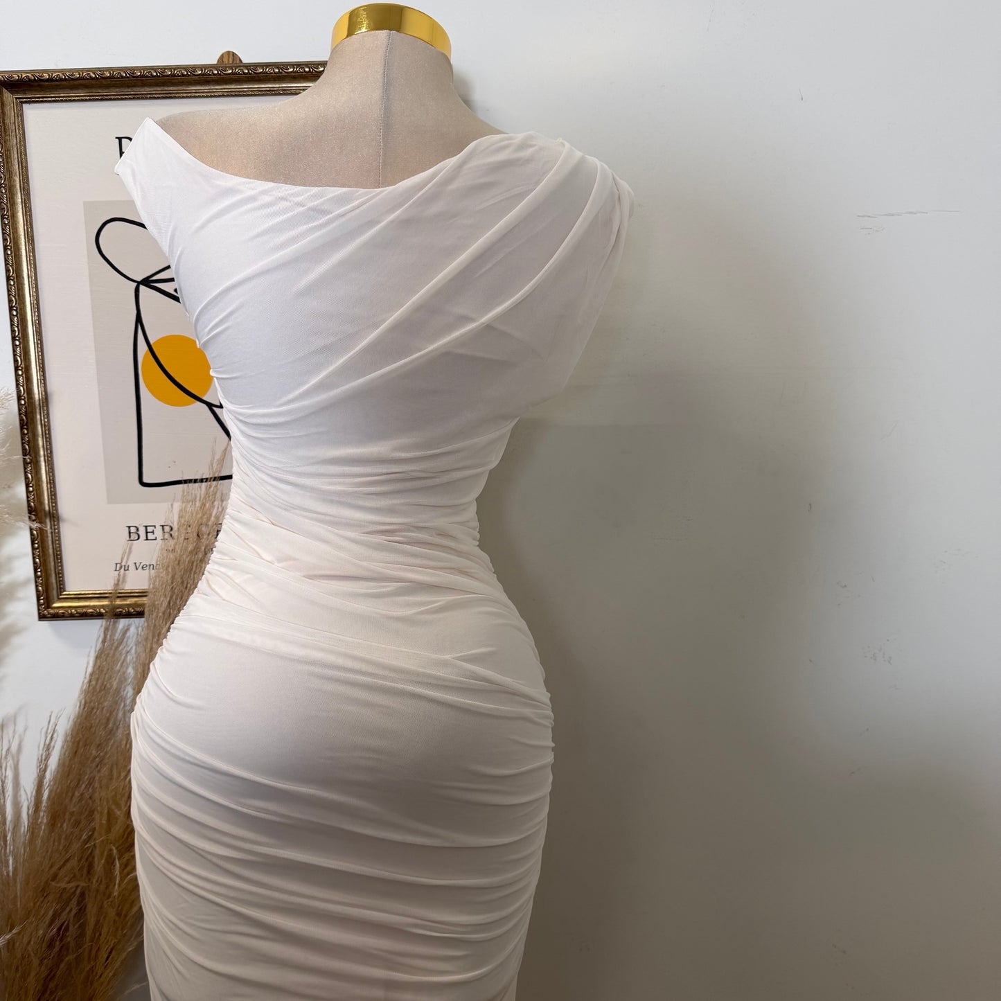 Luxi Dress-Ivory