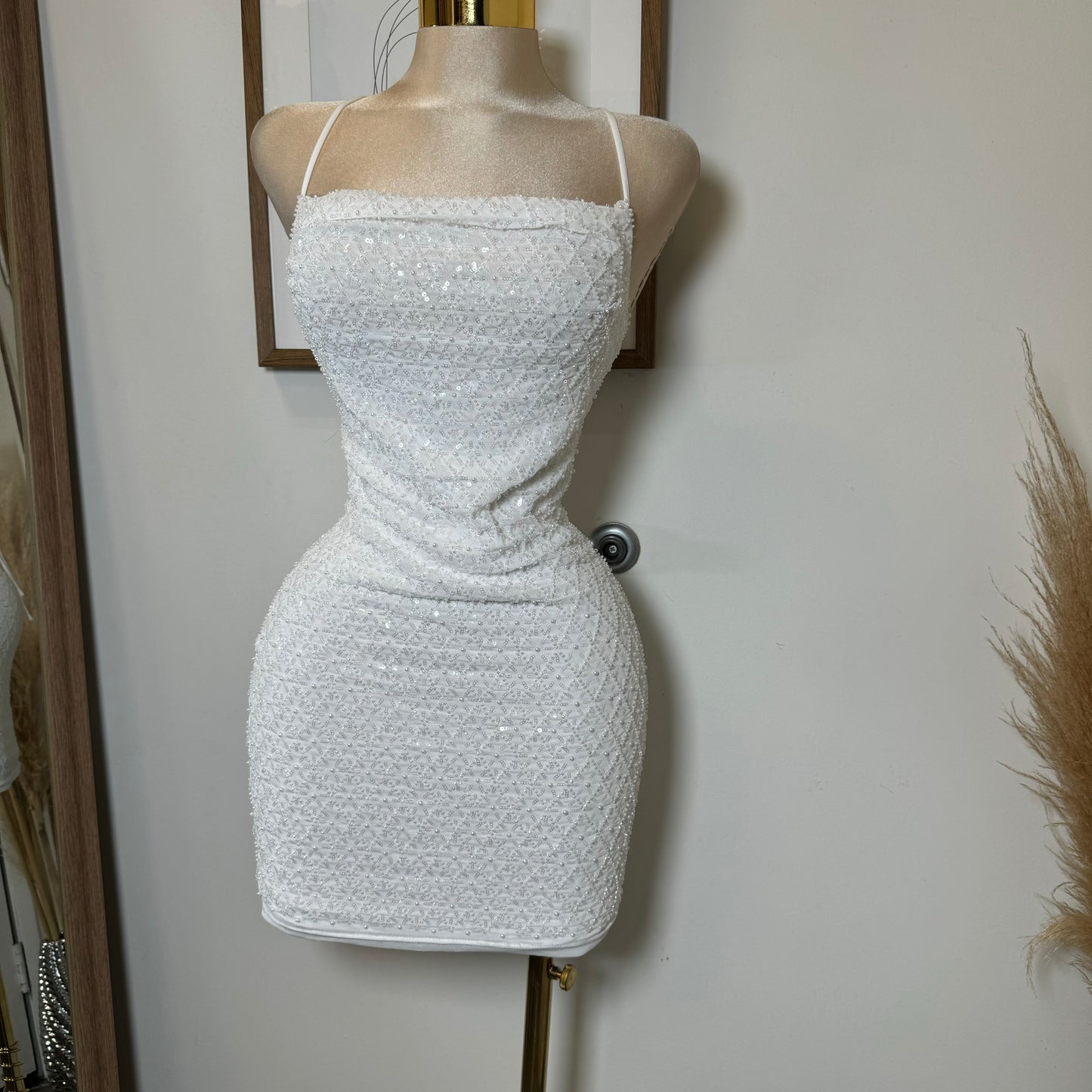 Birthday girl Dress-White