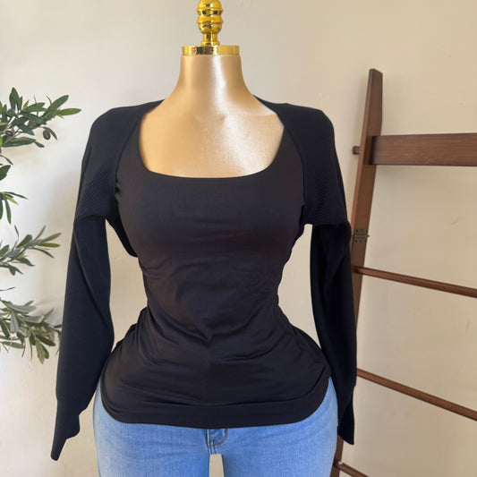 Bolero Plus size-Black