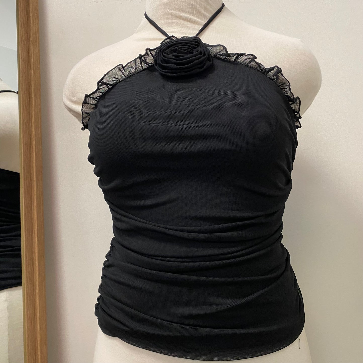 Halter Top PL-Black