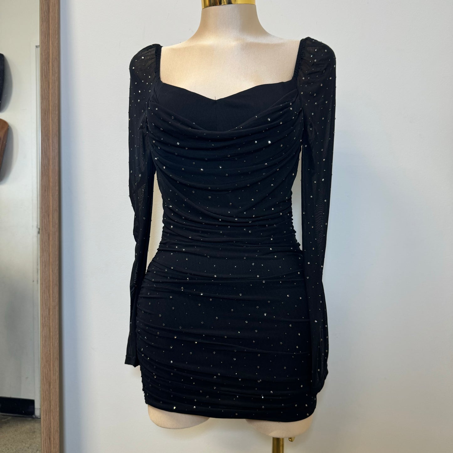 Vivian Mini Dress-Black