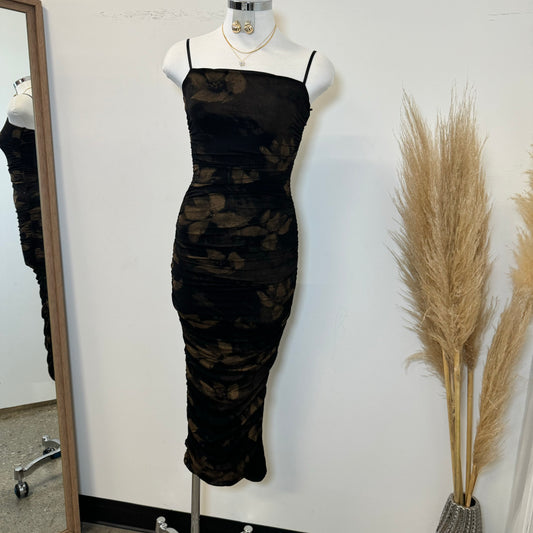 Kya Dress-Black/Gold