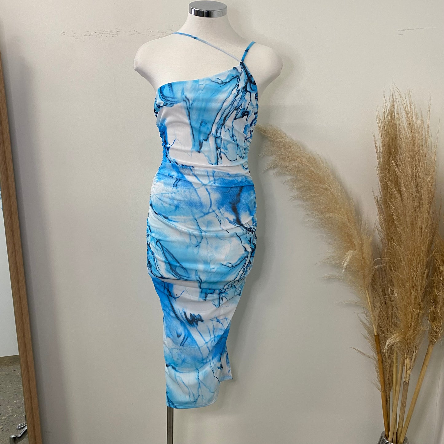 Maribel Dress-Turquoise