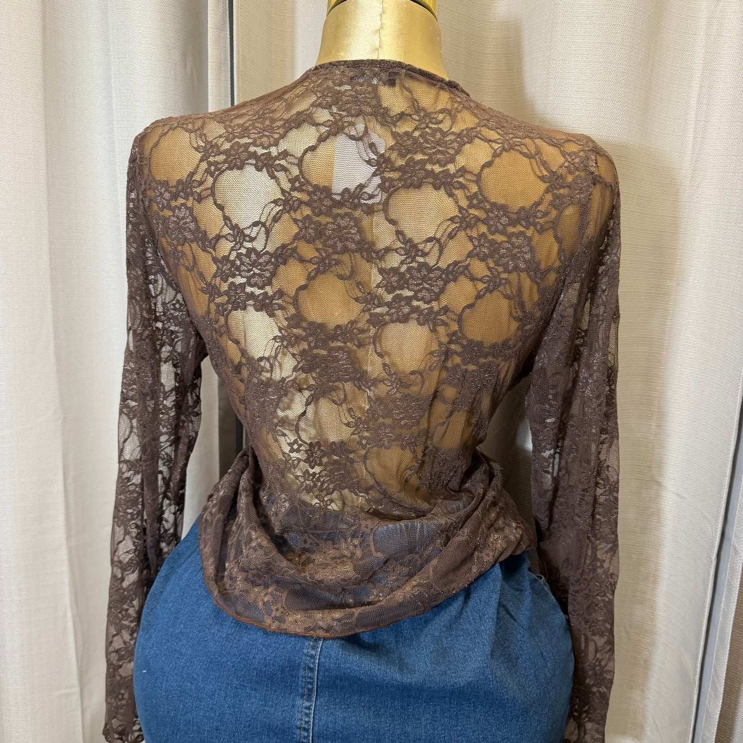 PL-Sexy Long Sleeve Top-Brown