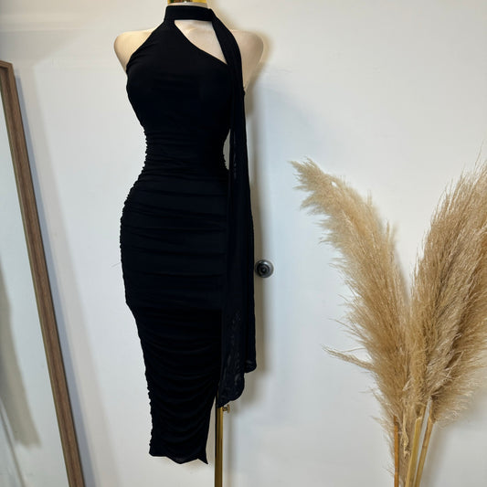 Evonne Dress-Black