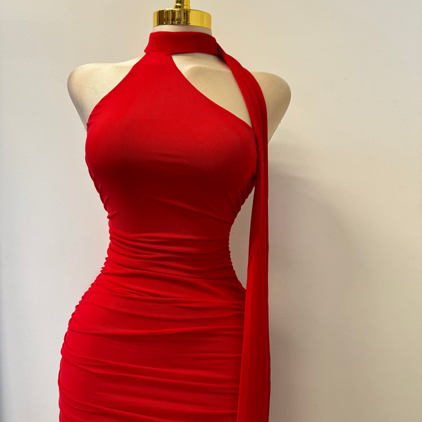 Evonne Dress-Red