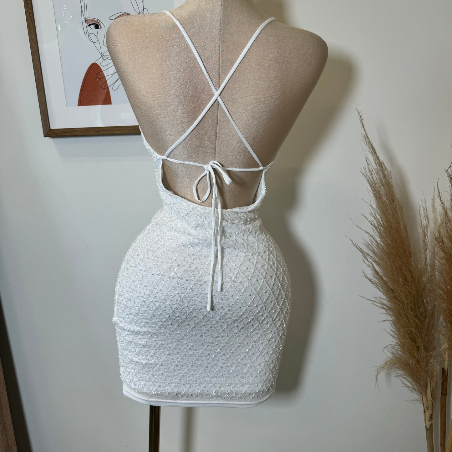 Birthday girl Dress-White