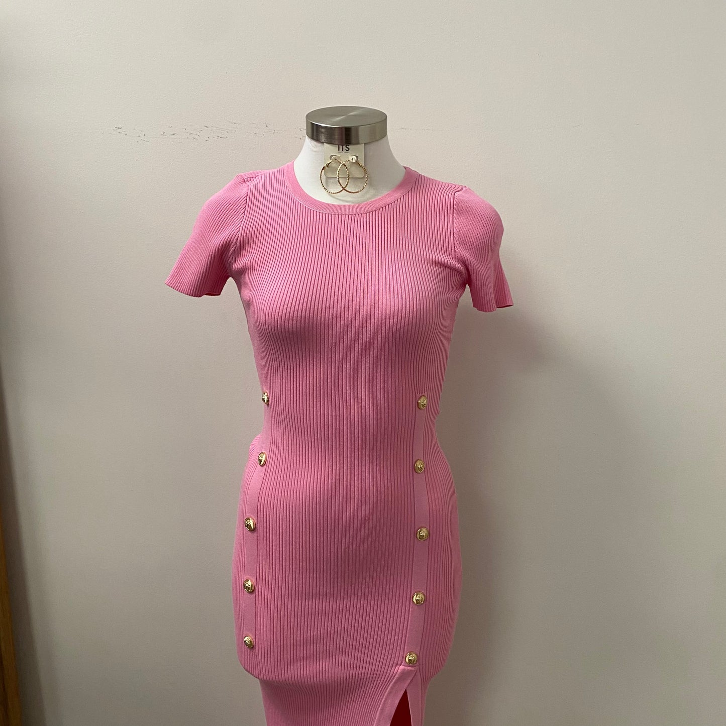 Gena Dress-Soft Pink