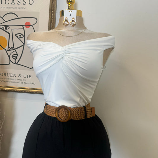Twist Top-White