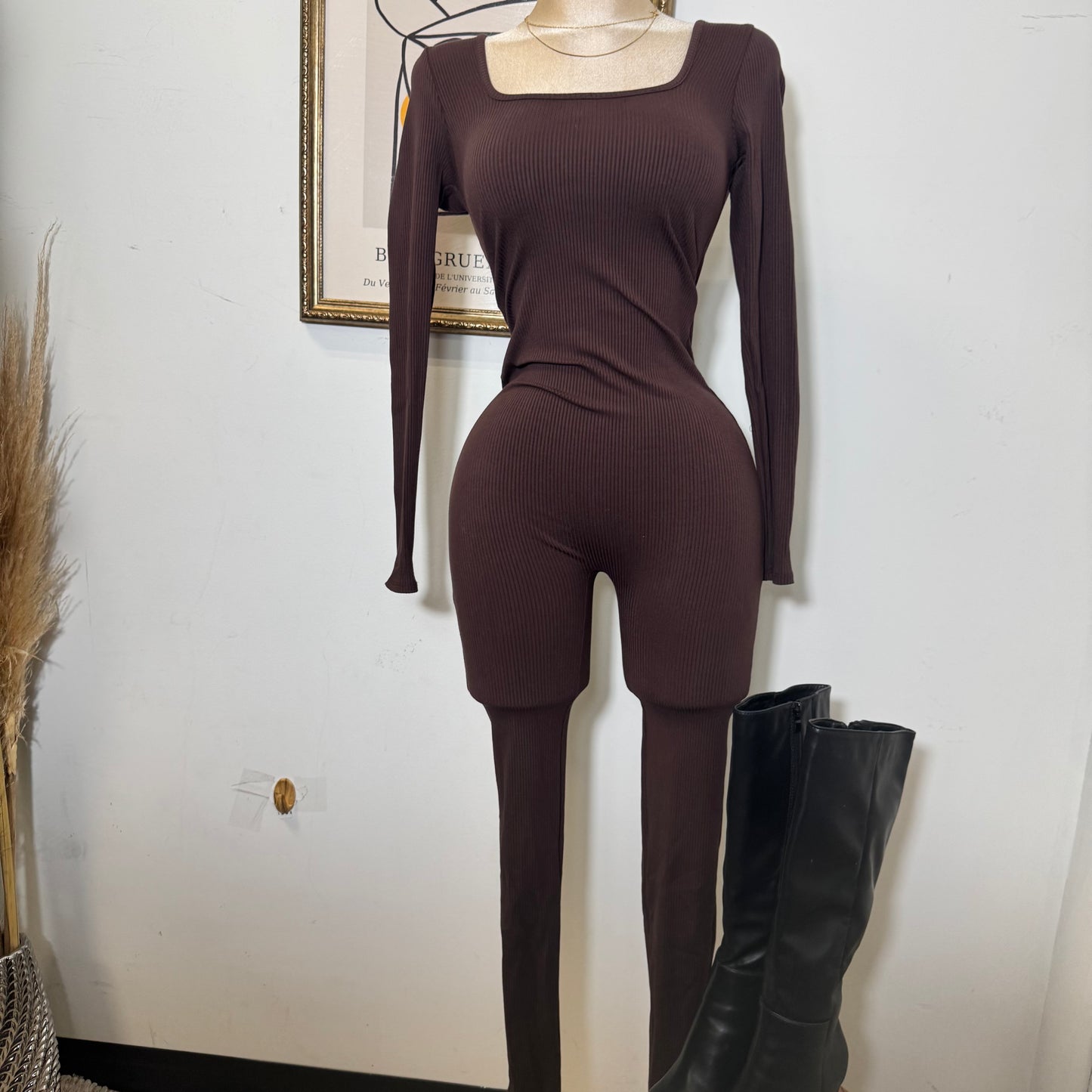 SOLECITO  Jumpsuit-Brown
