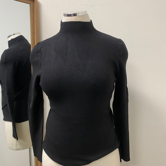 Turtle neck Top PL-Black