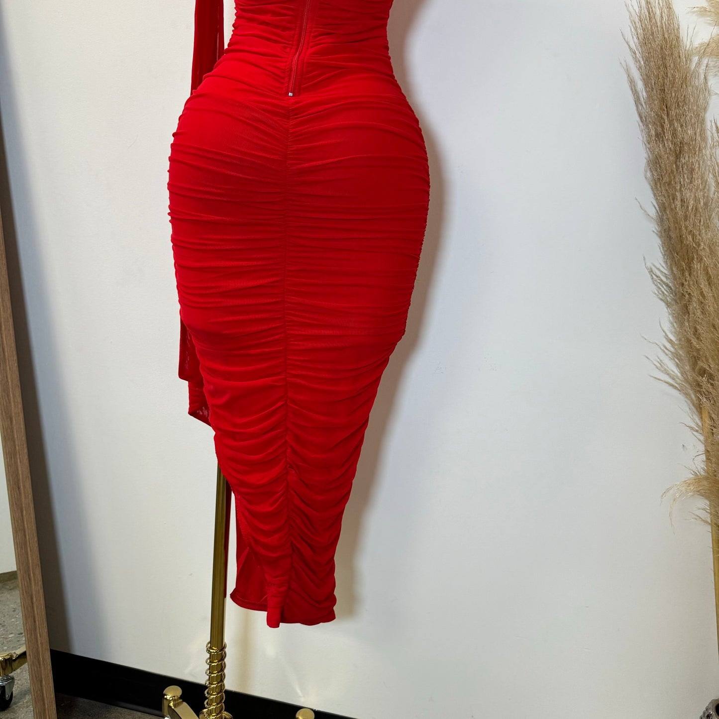 Evonne Dress-Red