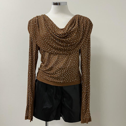 Hallie Top PL-Brown