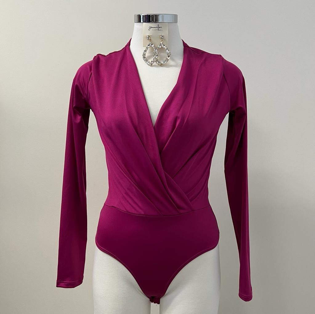 YVANA BODYSUIT-PLUM