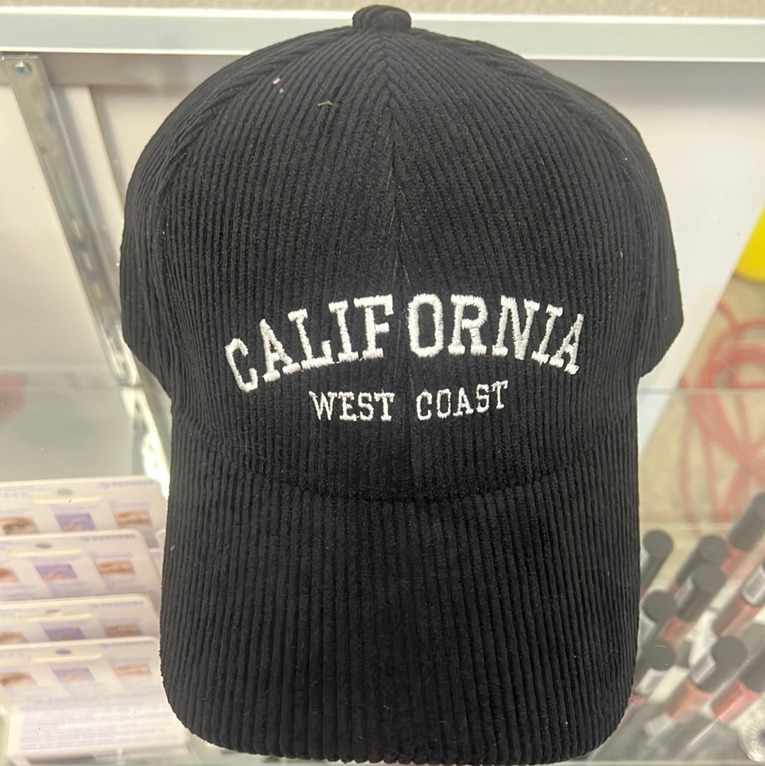 California Hat -Black